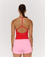 LUXE ADDISON TOP - FIERY RED