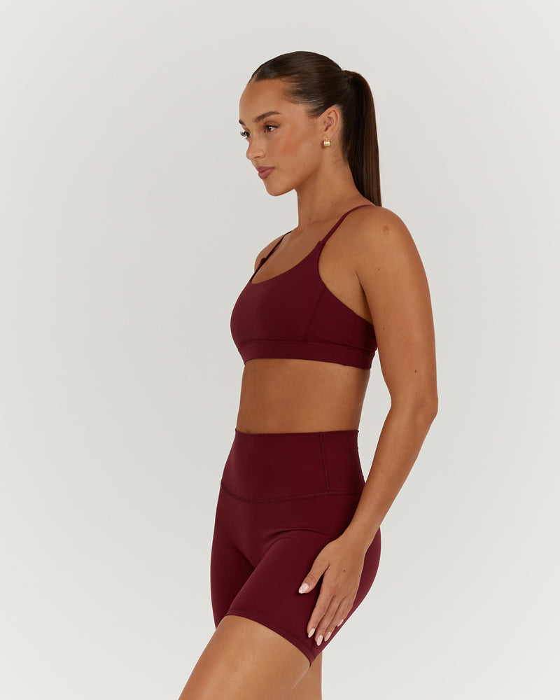 LUXE ASH BRA - BERRY