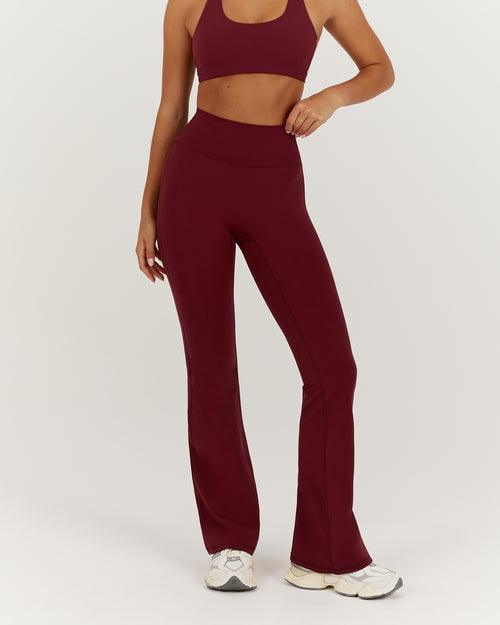 LUXE BELLA FLARES - BERRY