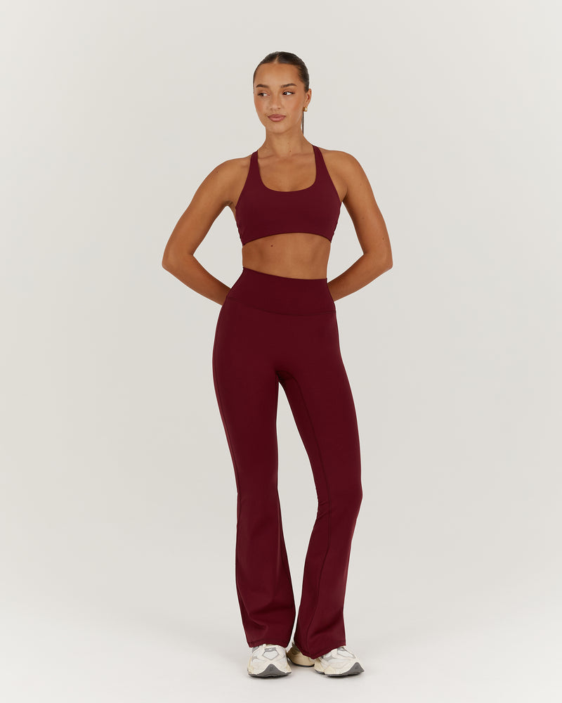 LUXE BELLA FLARES - BERRY