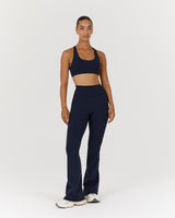LUXE BELLA FLARES - DEEP NAVY