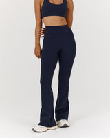 LUXE BELLA FLARES - DEEP NAVY