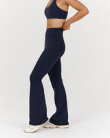 LUXE BELLA FLARES - DEEP NAVY