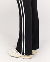 LUXE BELLA FLARES - BLACK WHITE