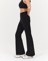 LUXE BELLA PETITE FLARES - BLACK