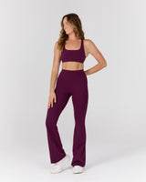 LUXE BELLA TALL FLARES - BEET