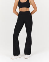 LUXE BELLA TALL FLARES - BLACK