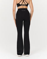 LUXE BELLA TALL FLARES - BLACK