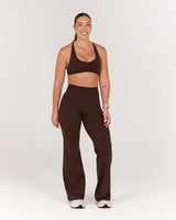 LUXE BELLA TALL FLARES - FONDANT