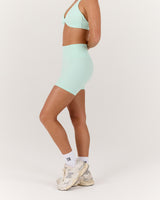 LUXE BIKER SHORTS V2 - MINT