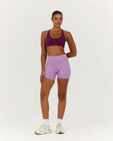 LUXE BIKER SHORTS V2 - VIOLET