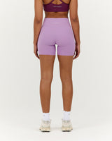 LUXE BIKER SHORTS V2 - VIOLET