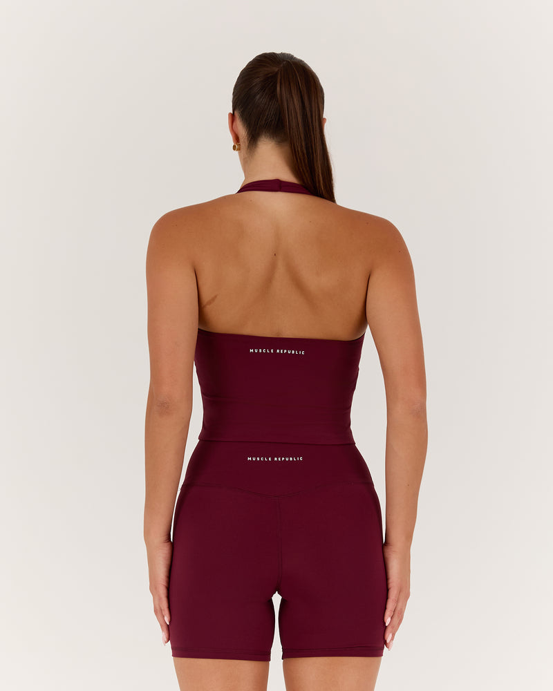 LUXE CLARA TOP - BERRY