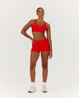 LUXE CLEO BRA - FIERY RED