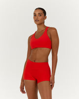 LUXE CLEO BRA - FIERY RED