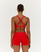 LUXE CLEO BRA - FIERY RED