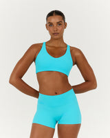 LUXE CLEO BRA - TURQUOISE