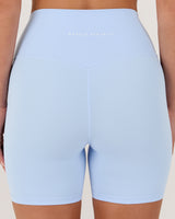 LUXE DARCY BIKER SHORTS - AURA