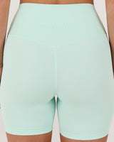 LUXE DARCY BIKER SHORTS - MINT