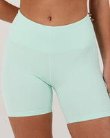 LUXE DARCY BIKER SHORTS - MINT