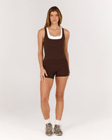 LUXE DARIA TOP - FONDANT WHITE