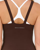 LUXE DARIA TOP - FONDANT WHITE
