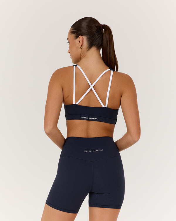 LUXE GIA BRA - DEEP NAVY WHITE