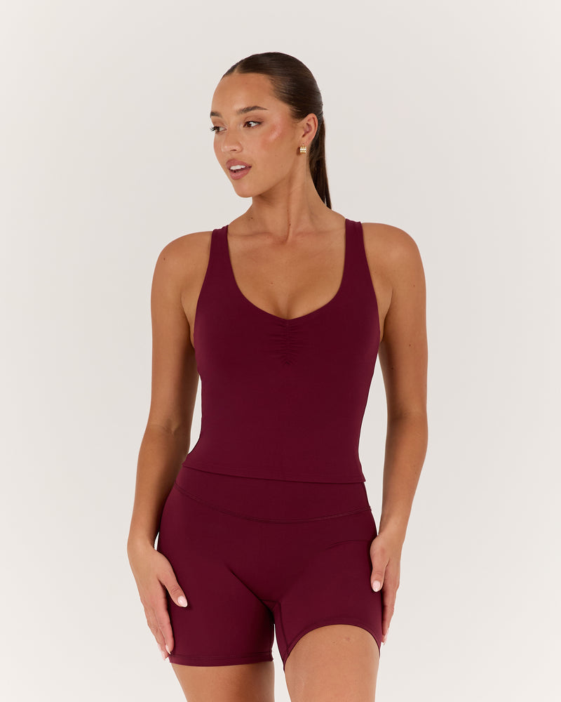 LUXE GIA TOP - BERRY