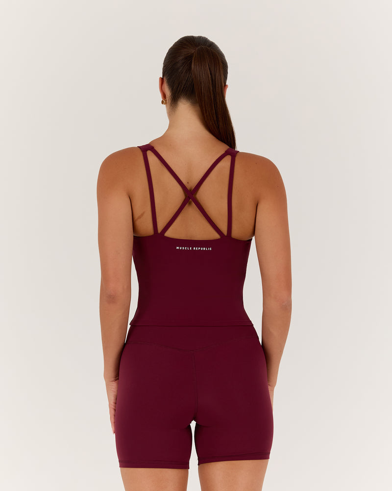 LUXE GIA TOP - BERRY