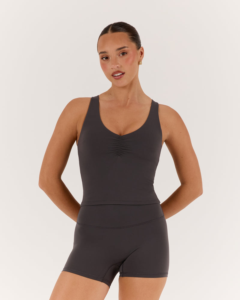 LUXE GIA TOP - PEBBLE