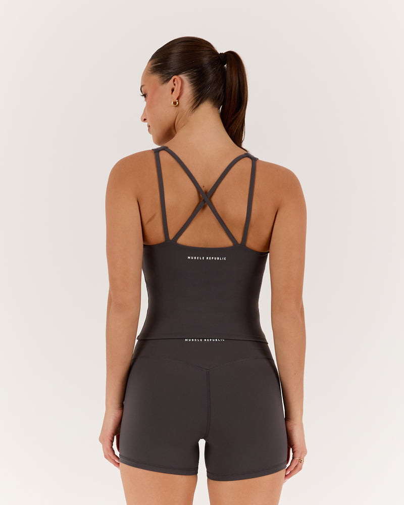 LUXE GIA TOP - PEBBLE