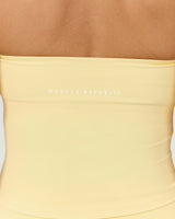 LUXE HALLY TOP - DOUBLE BUTTER