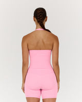 LUXE HALLY TOP - POP PINK