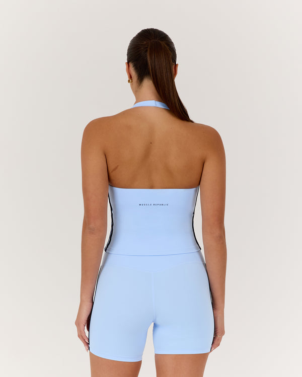 LUXE HALLY TOP - AURA DEEP NAVY
