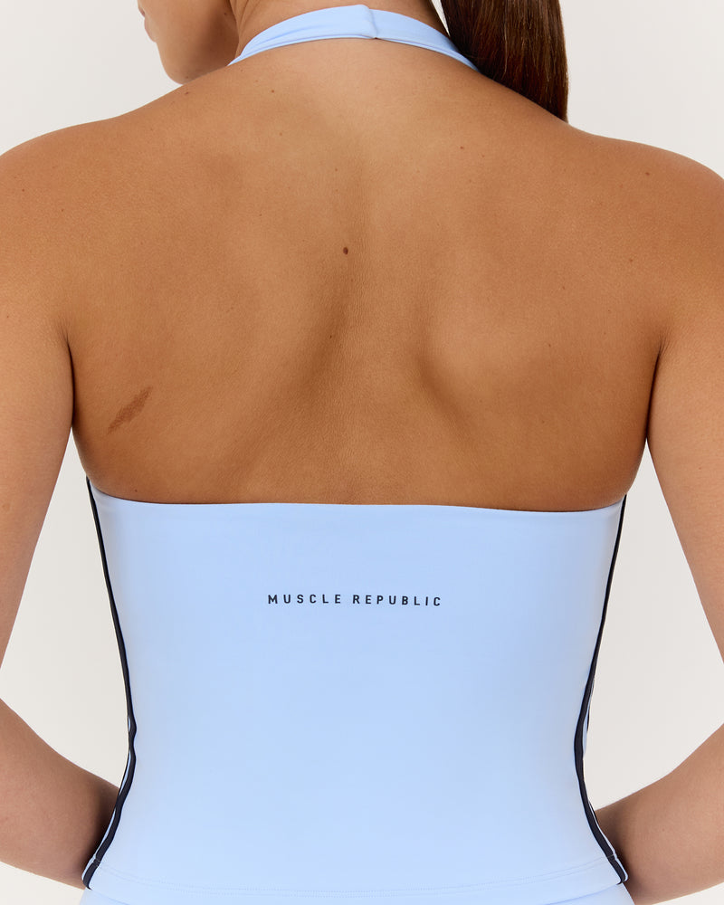 LUXE HALLY TOP - AURA DEEP NAVY