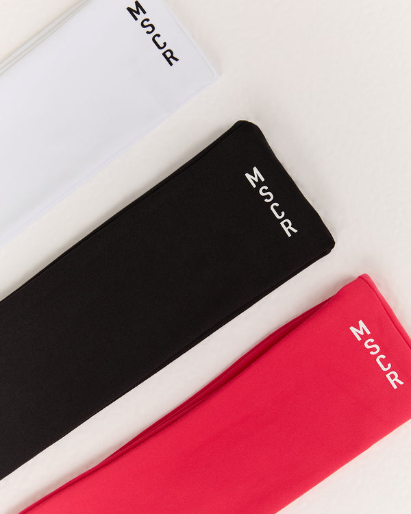 LUXE HEADBAND 3PK - SUNRISE BLACK WHITE