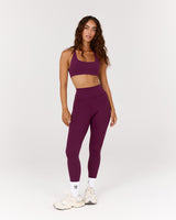 LUXE 7/8 LEGGINGS - BEET