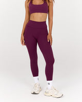 LUXE 7/8 LEGGINGS - BEET