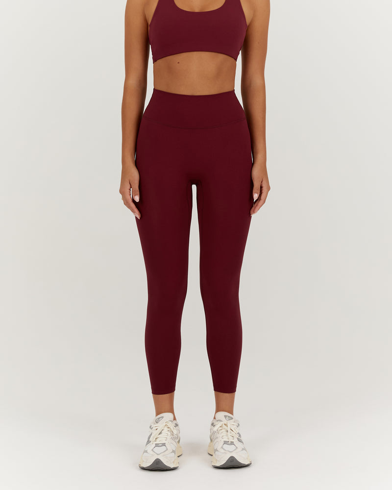 LUXE LEGGINGS 24" - BERRY