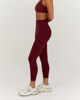 LUXE LEGGINGS 24" - BERRY