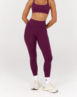 LUXE FULL LENGTH LEGGINGS - BEET