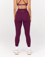 LUXE FULL LENGTH LEGGINGS - BEET