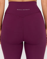 LUXE FULL LENGTH LEGGINGS - BEET