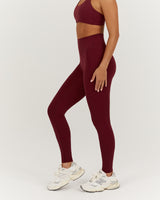 LUXE LEGGINGS 28" - BERRY