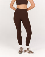 LUXE FULL LENGTH LEGGINGS - FONDANT