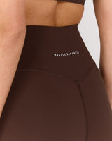LUXE FULL LENGTH LEGGINGS - FONDANT