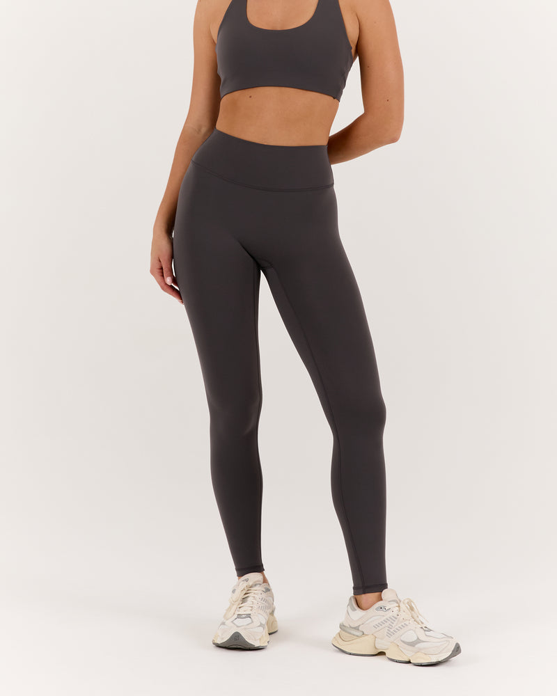 LUXE LEGGINGS 28" - PEBBLE