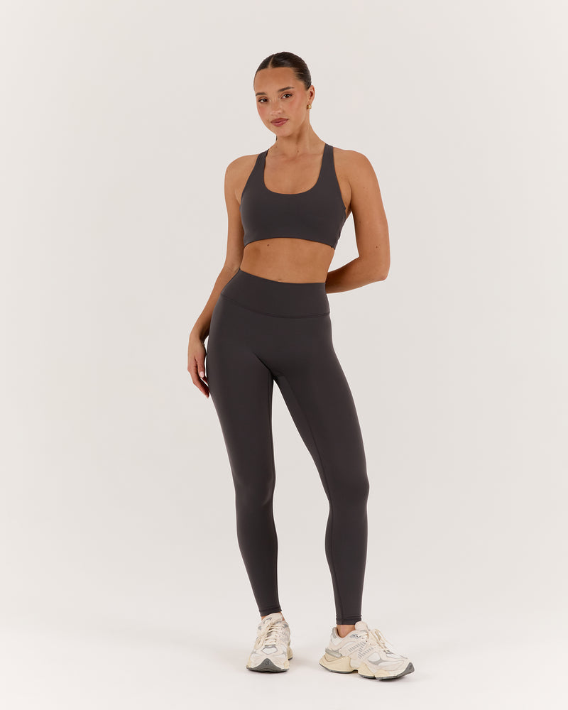 LUXE LEGGINGS 28" - PEBBLE