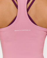 LUXE LONGLINE TANK - BLOOM