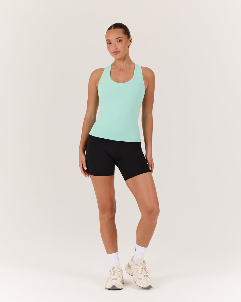 LUXE LONGLINE TANK - ICED MINT